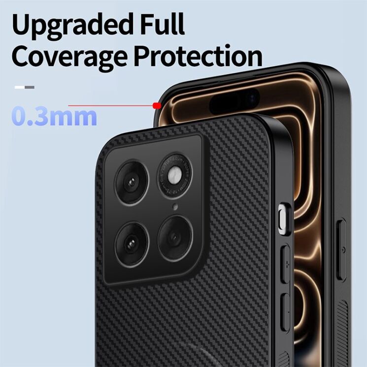 Защитный чехол WANLONFENG Stand Core для Motorola Edge 70 Fusion - Black: фото 5 из 7