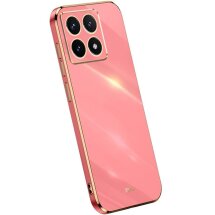Защитный чехол XINLI Porcelain Design для Xiaomi 14T - Red: фото 1 из 9