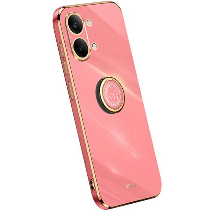 Захисний чохол XINLI Porcelain Ring для Xiaomi Poco X8 Pro Max - Red: фото 1 з 6