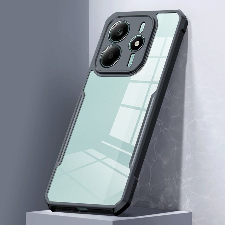 Защитный чехол XUNDD Rugged Case для Xiaomi Redmi Note 14 5G - Black: фото 4 из 4