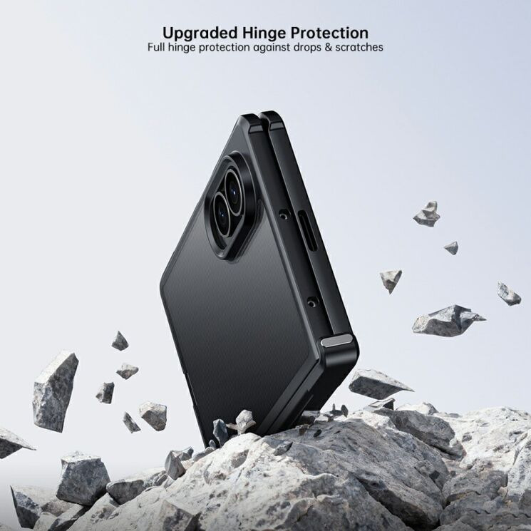 Защитный чехол XUNDD Rugged Case (FF) для Samsung Galaxy Fold 8 - Black: фото 4 из 7