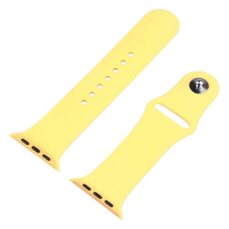 Захисний комплект Deexe Protective Kit для Apple Watch 45 mm (7 / 8 / 9 Series) - Yellow: фото 2 з 8