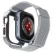 Захисний комплект Spigen (SGP) Metal Fit Pro для Apple Watch 45 mm (7 / 8 / 9 Series) - Silver (286429S). Фото 5 з 21