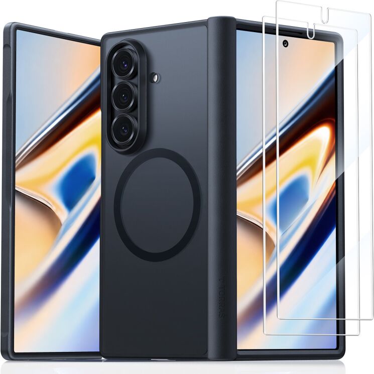 Защитный комплект TORRAS Guardian-Mag with MagSafe (FF) для Samsung Galaxy Fold 8 Ultra - Black: фото 1 из 8
