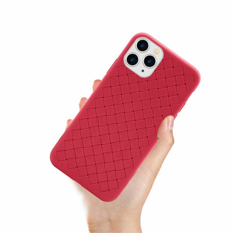 Защитный чехол NXE Knitting Series для Apple iPhone 11 Pro Max - Red: фото 2 из 6