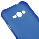 Силиконовая накладка Deexe Soft Case для Samsung Galaxy J1 Ace (J110) - Blue (112421L). Фото 3 из 5