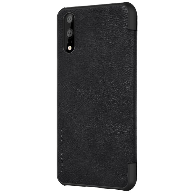 Чехол-книжка NILLKIN Qin Series для Huawei P20 - Black: фото 5 из 14