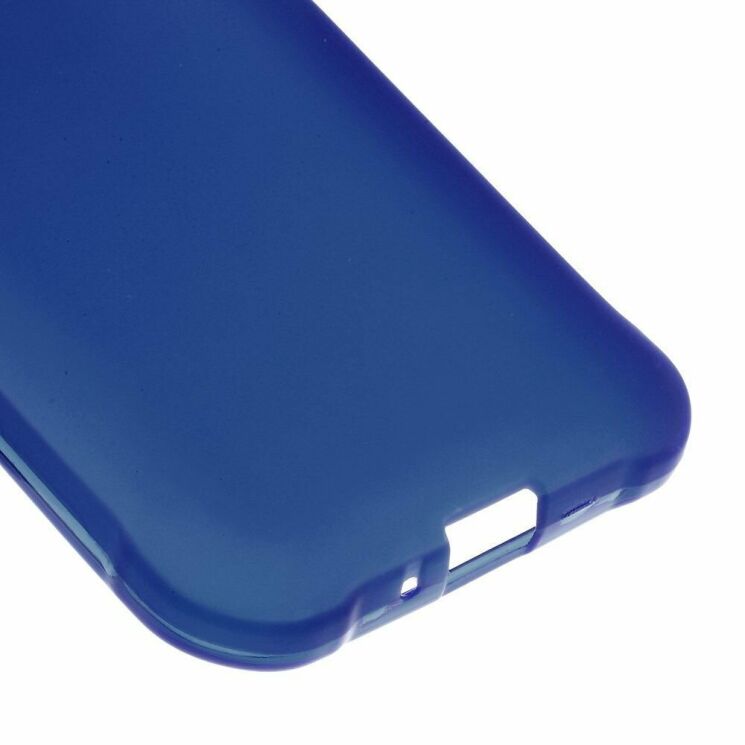 Силиконовая накладка Deexe Soft Case для Samsung Galaxy J1 Ace (J110) - Blue: фото 4 из 5