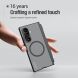 Пластиковий чохол NILLKIN Super Frosted Shield Magnetic (S Pen) для Samsung Galaxy Fold 8 Ultra - Transparent Black (424070B). Фото 7 з 20