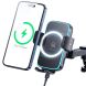 Автомобільний тримач з бездротовою зарядкою Usams CD229 15W Wireless Charging - Black (982134B). Фото 2 з 16