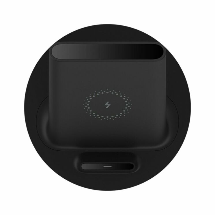 Беспроводное зарядное устройство Xiaomi Vertical Wireless Charger 20W (WPC02ZM) - Black: фото 3 из 5