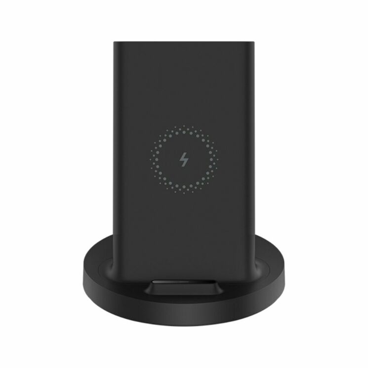 Беспроводное зарядное устройство Xiaomi Vertical Wireless Charger 20W (WPC02ZM) - Black: фото 1 из 5