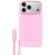Чехол Beats Kickstand Case with MagSafe and Camera Control для iPhone 17 Pro Max (MGYA4) - Pebble Pink: фото 1 из 9