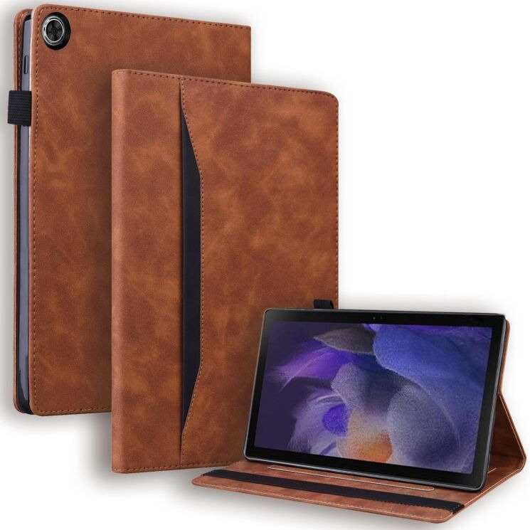 Чехол Deexe Business Style для Xiaomi Redmi Pad 2 SE - Brown: фото 1 из 9