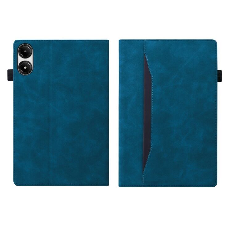 Чехол Deexe Business Style для Xiaomi Redmi Pad Pro - Blue: фото 6 из 10