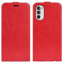 Чохол Deexe Flip Case для Motorola Moto G52 / G82 - Red: фото 1 з 6