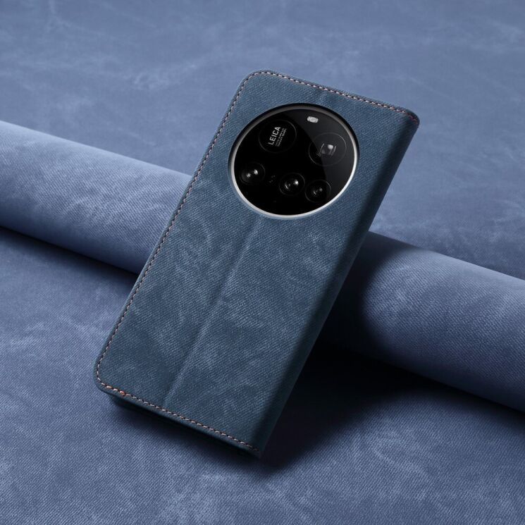 Чехол Deexe Jeans Style для Xiaomi 15 Ultra - Blue: фото 7 из 7