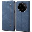 Чехол Deexe Jeans Style для Xiaomi 15 Ultra - Blue (377305L)