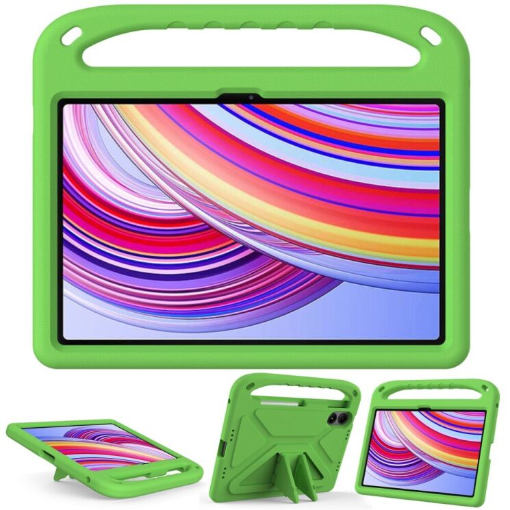 Чехол Deexe KickStand Cover для Xiaomi Redmi Pad Pro - Green: фото 2 из 7