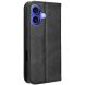Чохол Deexe Retro Style для Apple iPhone 16 - Black (366449B). Фото 6 з 8