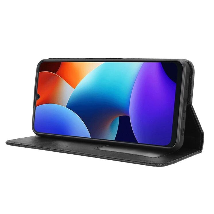 Чехол Deexe Retro Style для Blackview Color 8 / Oscal Modern 8 - Black: фото 3 из 7
