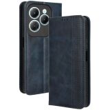 Чохол Deexe Retro Style для Infinix Hot 40 / 40 Pro - Blue (344702L)