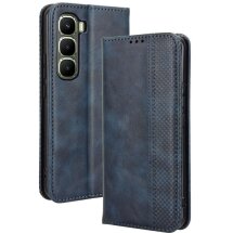 Чохол Deexe Retro Style для Infinix Hot 60 Pro - Blue: фото 1 з 18