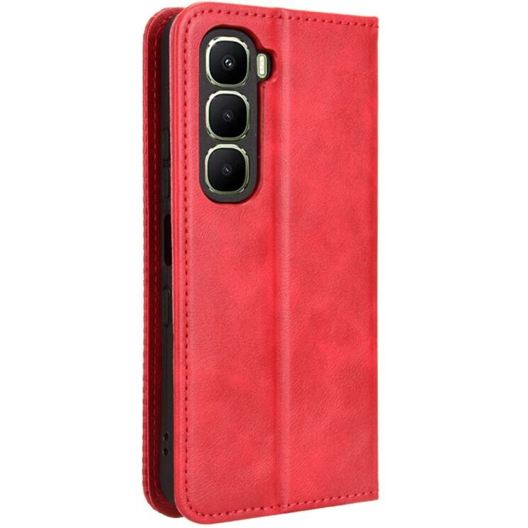 Чохол Deexe Retro Style для Infinix Hot 60і - Red: фото 6 з 7