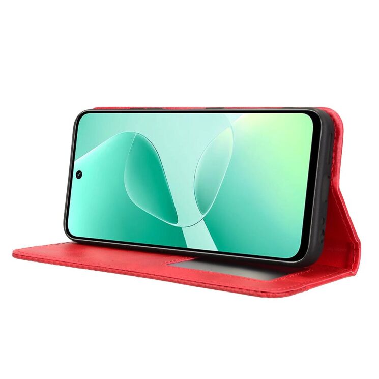 Чохол Deexe Retro Style для Infinix Hot 60і - Red: фото 3 з 7