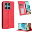 Чехол Deexe Retro Style для Motorola Edge 60 / Edge 60 Fusion - Red (379603R)