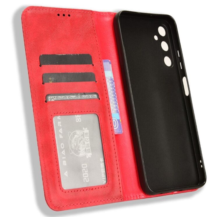 Чехол Deexe Retro Style для Samsung Galaxy A05s (A057) - Red: фото 4 из 7