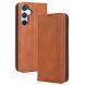 Чехол Deexe Retro Style для Samsung Galaxy A54 (A546) - Brown (319934Z). Фото 4 из 12