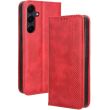 Чехол-книжка Deexe Retro Style для Samsung Galaxy A55 (A556) - Red (348129R)