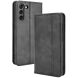 Чохол Deexe Retro Style для Samsung Galaxy S21 FE (G990) - Black (230626B). Фото 1 з 11