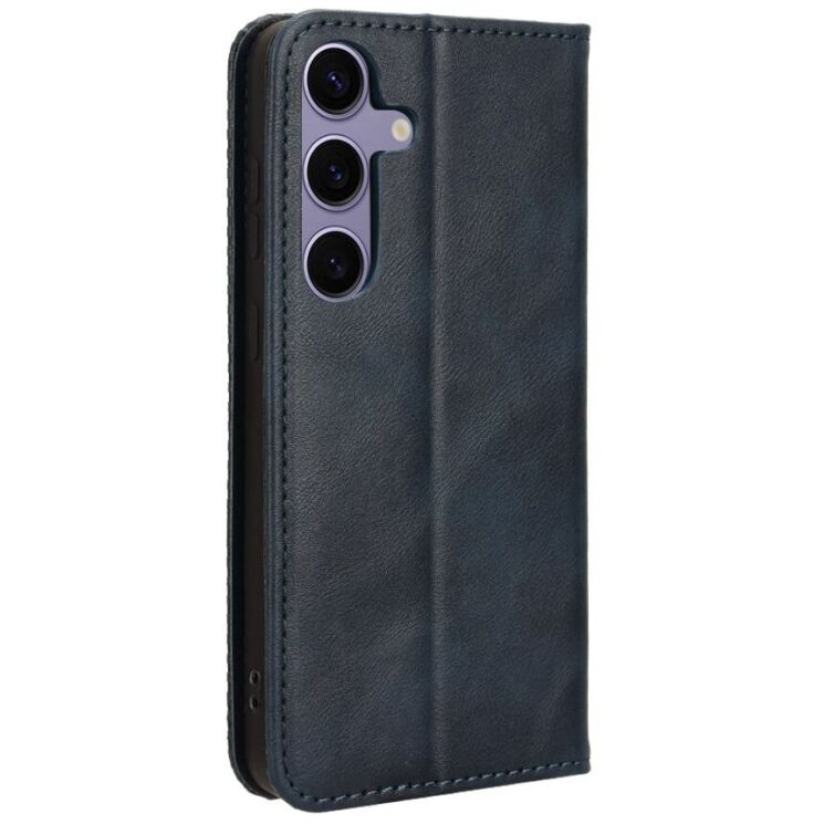 Чехол Deexe Retro Style для Samsung Galaxy S25 FE (S731) - Blue: фото 8 из 18