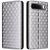 Чохол Deexe Rhombus Book для Realme 16 - Silver: фото 1 з 9