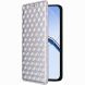 Чохол Deexe Rhombus Book для Realme 16 - Silver (412303S). Фото 6 з 9