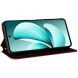 Чохол Deexe Rhombus Book для Realme C71 - Red (384900R). Фото 3 з 6