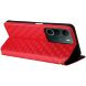 Чохол Deexe Rhombus Book для Realme C71 - Red (384900R). Фото 4 з 6