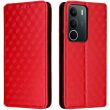 Чохол Deexe Rhombus Book для Realme C71 - Red (384900R)