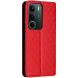 Чохол Deexe Rhombus Book для Realme C71 - Red (384900R). Фото 6 з 6