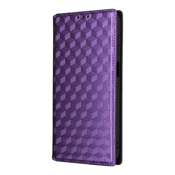 Чехол Deexe Rhombus Book для Samsung Galaxy A27 (A276) - Purple (408618V) Чехол Deexe Rhombus Book для Samsung Galaxy A27 (A276) - Purple: фото 6 из 7