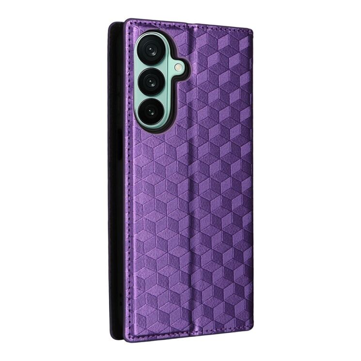 Чехол Deexe Rhombus Book для Samsung Galaxy A27 (A276) - Purple (408618V) Чехол Deexe Rhombus Book для Samsung Galaxy A27 (A276) - Purple: фото 7 из 7