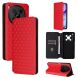 Чехол Deexe Rhombus Book для ZTE Nubia V70 Max - Red (381200R). Фото 8 из 10