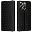 Чехол Deexe Rhombus Book для ZTE Nubia V70 - Black (381500B)