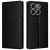 Чехол Deexe Rhombus Book для ZTE Nubia V70 - Black: фото 1 из 7