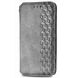 Чехол Deexe Rhombus Wallet для Infinix Smart 9 (X6532) - Grey (366512H). Фото 4 из 10