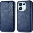 Чехол Deexe Rhombus Wallet для OPPO Reno 16 / 16 Pro - Blue (413215L)