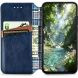 Чехол Deexe Rhombus Wallet для OPPO Reno 16 / 16 Pro - Blue (413215L). Фото 2 из 12