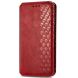Чехол Deexe Rhombus Wallet для Realme C63 - Red (359726R). Фото 4 из 9